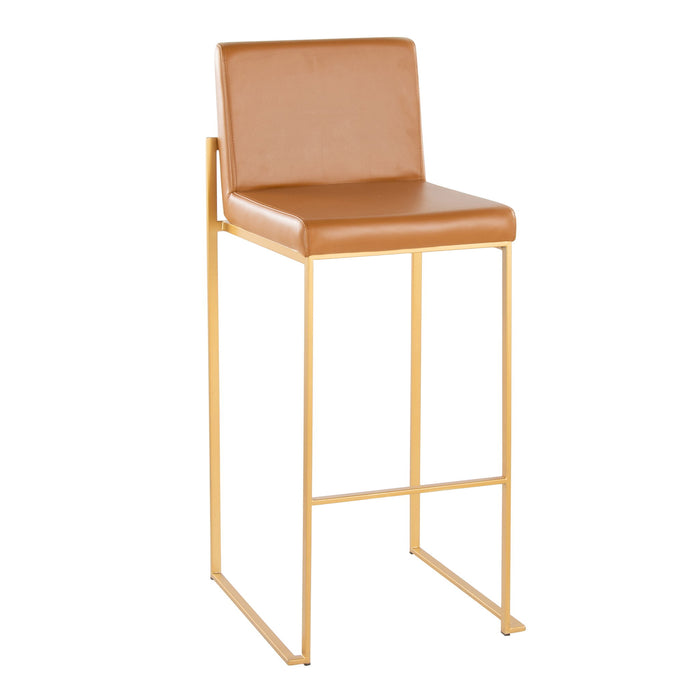 Fuji - Contemporary Design High Back Barstool