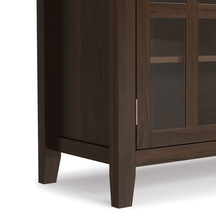 Artisan - Tall TV Media Stand - Natural Aged Brown