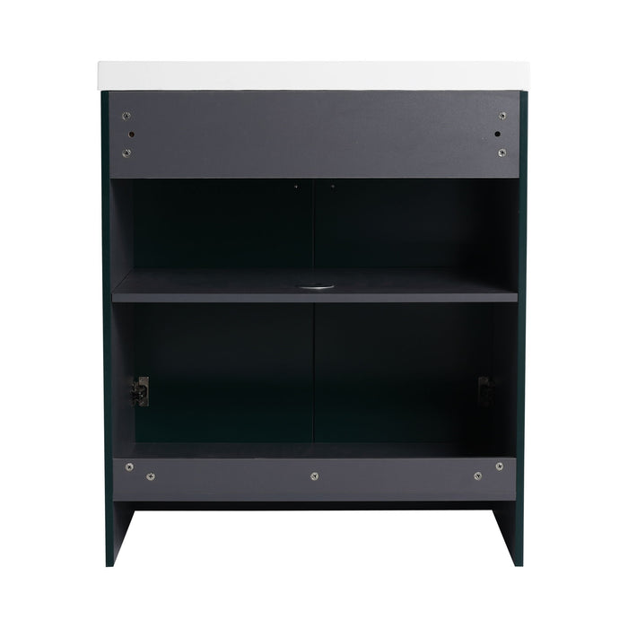 Modern Freestanding Bathroom Vanity With Soft Close Cabinet Doors