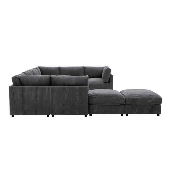 Modular Sectional With Custom Configuration