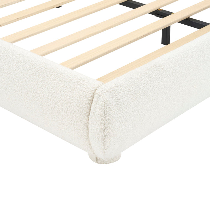 Simple Modern Bedroom Double Upholstered Bed