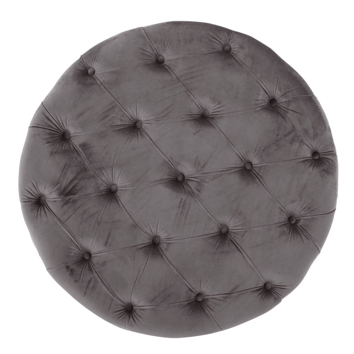 Modern Glam Ottoman Velvet