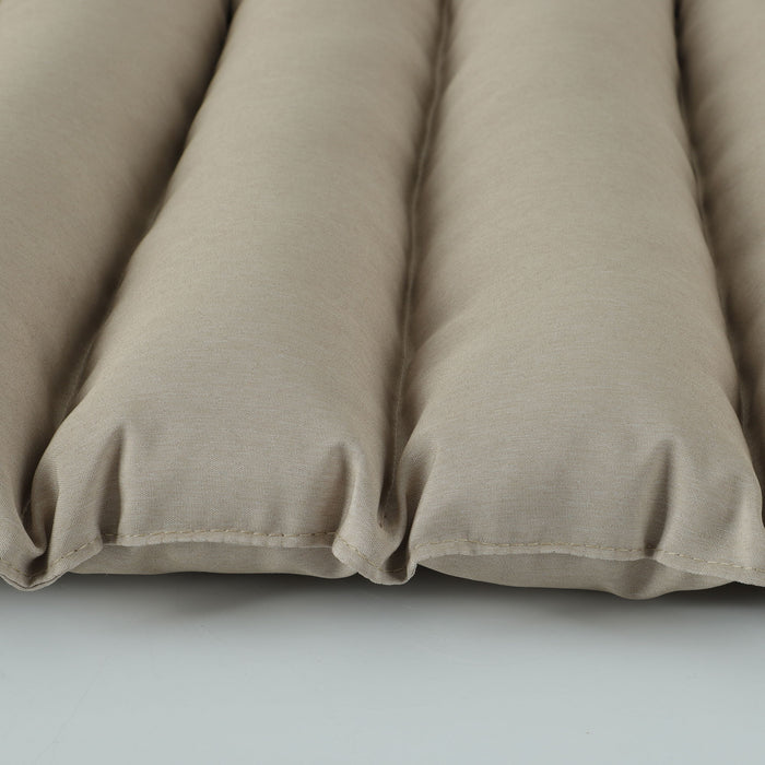 2 Piece Outdoor Chaise Lounge Chair Cushion Set