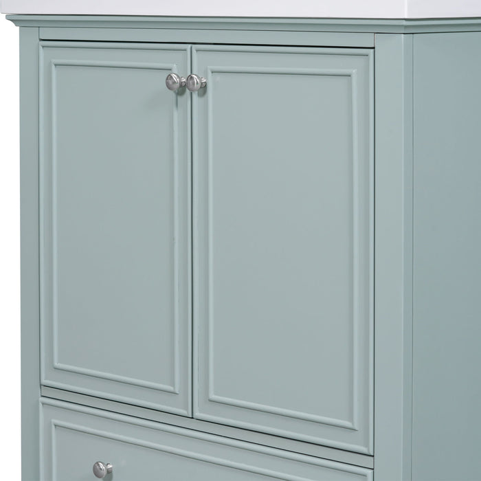 Modern Bathroom Vanity Base Only With Doors And Drawer