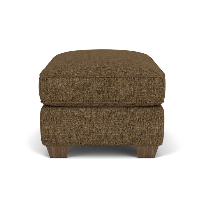 Carson - Ottoman, Heavy Thread Stitching