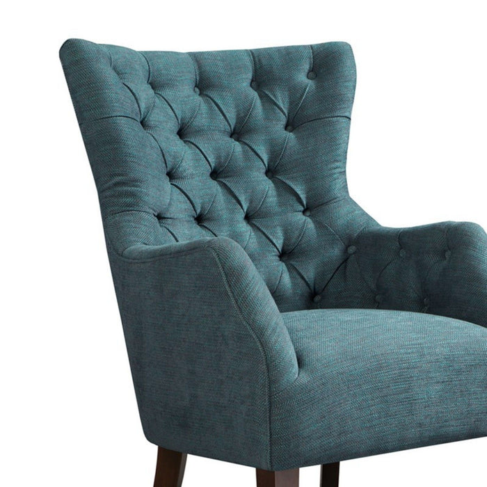 Hannah - Button Tufted Wing Chair