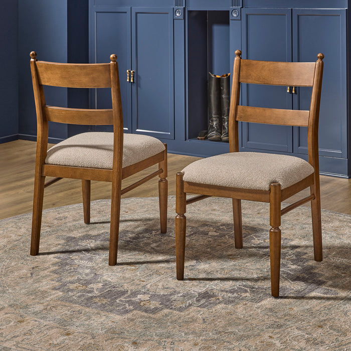 Azalea - Upholstered Dining Chair (Set of 2) - Walnut