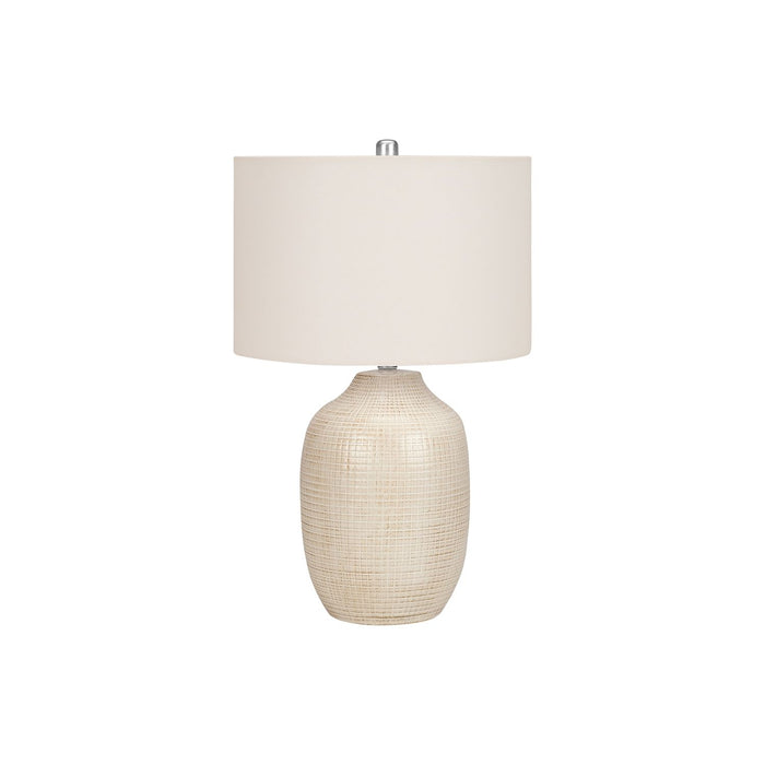 Table Lamp, Lighting, Ceramic, Contemporary - Cream