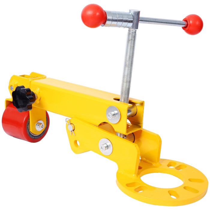 Auto Body Fender Roller Tool For Lip Rolling And Wheel Arch Reforming - Yellow