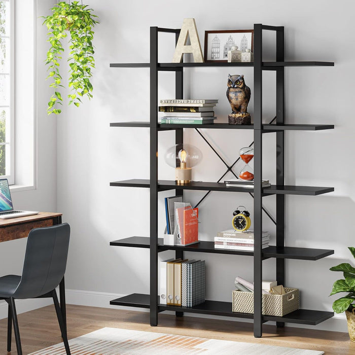5 Tier Bookshelf For Home