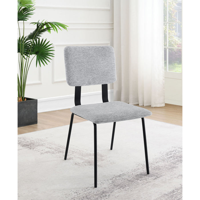 Valley - Upholstered Dining Side Chair (Set of 2) - Gray