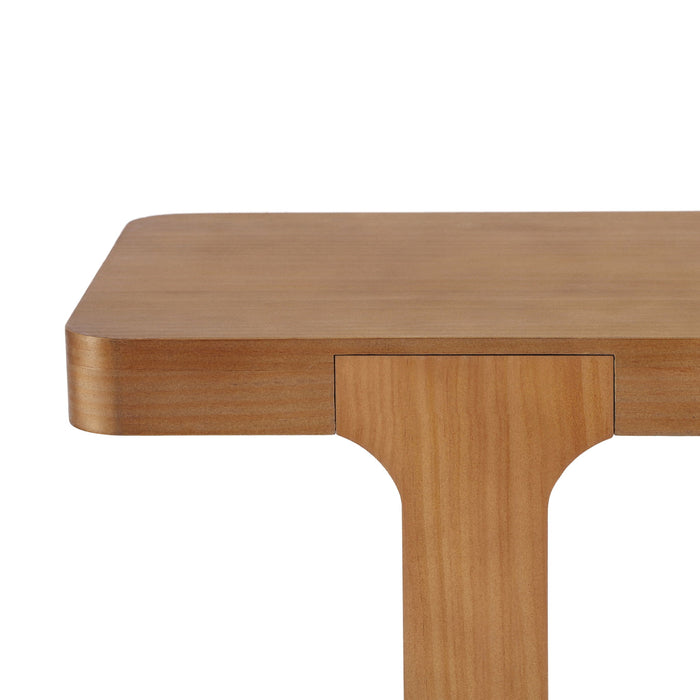 Console Table & Bottom Shelf - Walnut