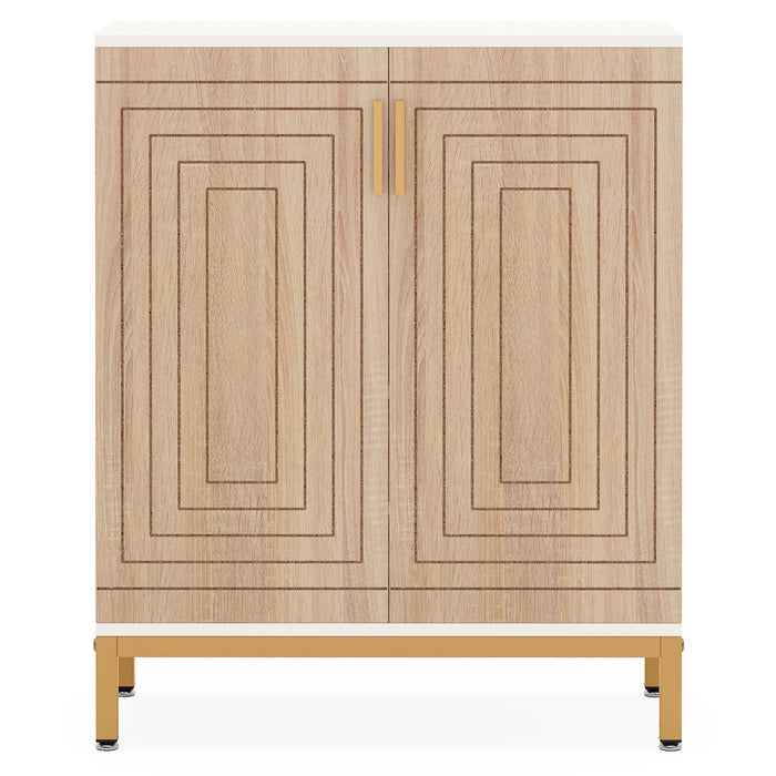 Shoe Cabinet With Doors, 5 Tiers Shoe Storage Organizer