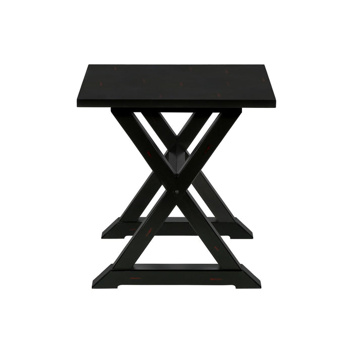 Compact Accent End Table, Square, Transitional