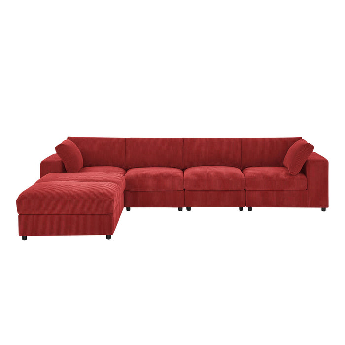 Modern Reversible Modular Sectional