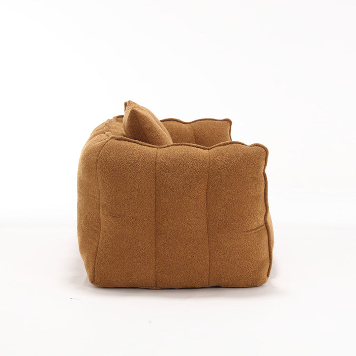 Cozy Beanbag Chair With High Resilience Foam Core For 2