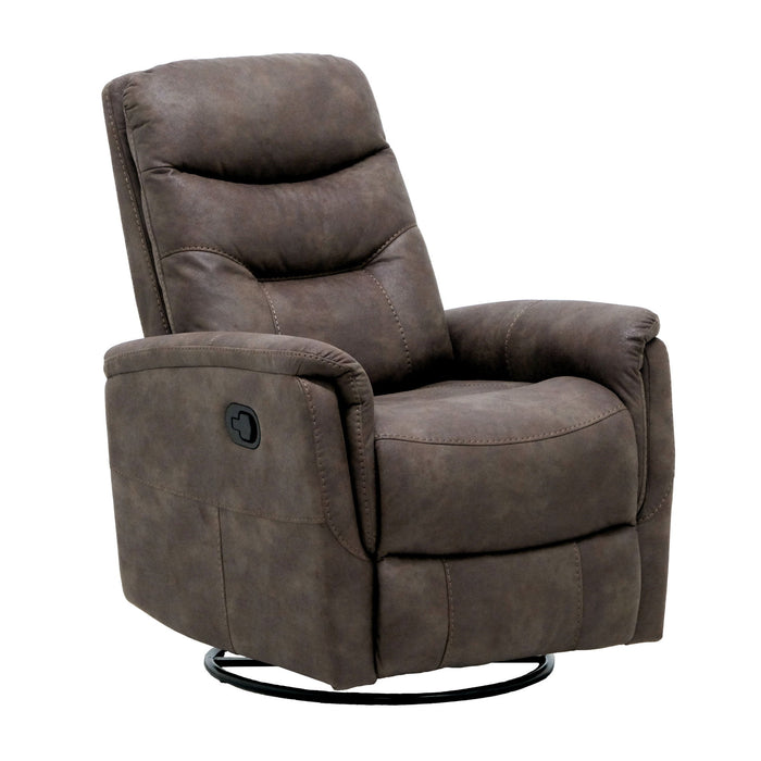 Danyon - Swivel Gliding Recliner - Tawny Brown