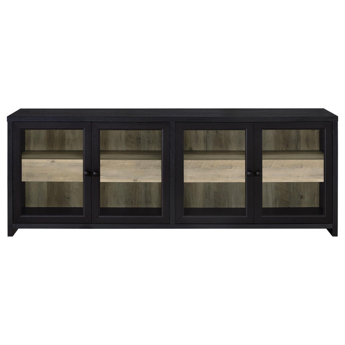 Kennison - TV Stand - Black