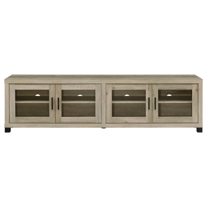 Heron - 4 Door TV Stand With Adjustable Shelving