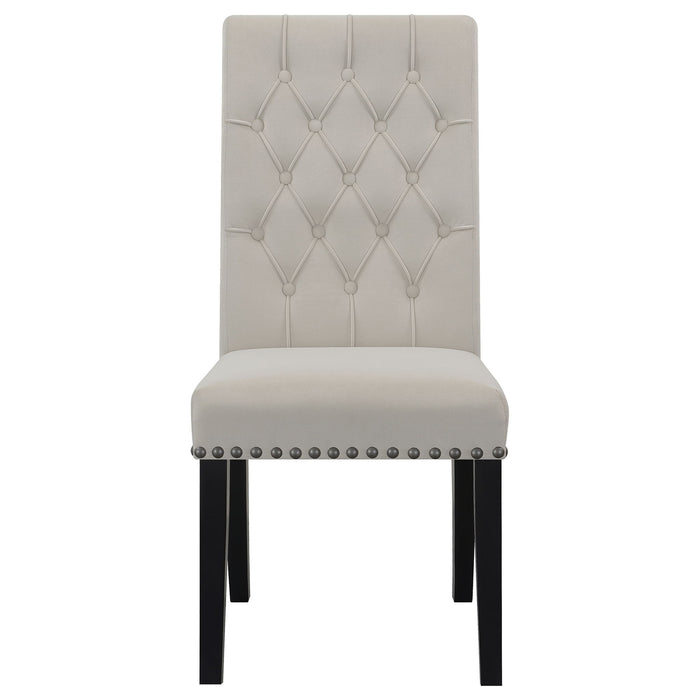 Tufted Side Chairs (Set of 2) - Gray