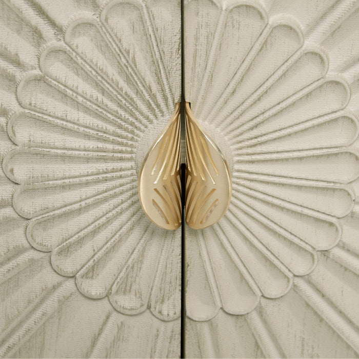 2 Door Cabinet, American Furniture, Suitable For Bedroom, Living Room, Study - Natural