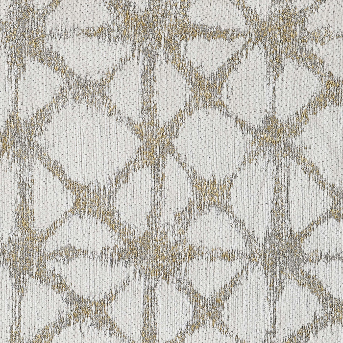 Lindstrom - Wingback Accent With Contoured Back - Ivory White