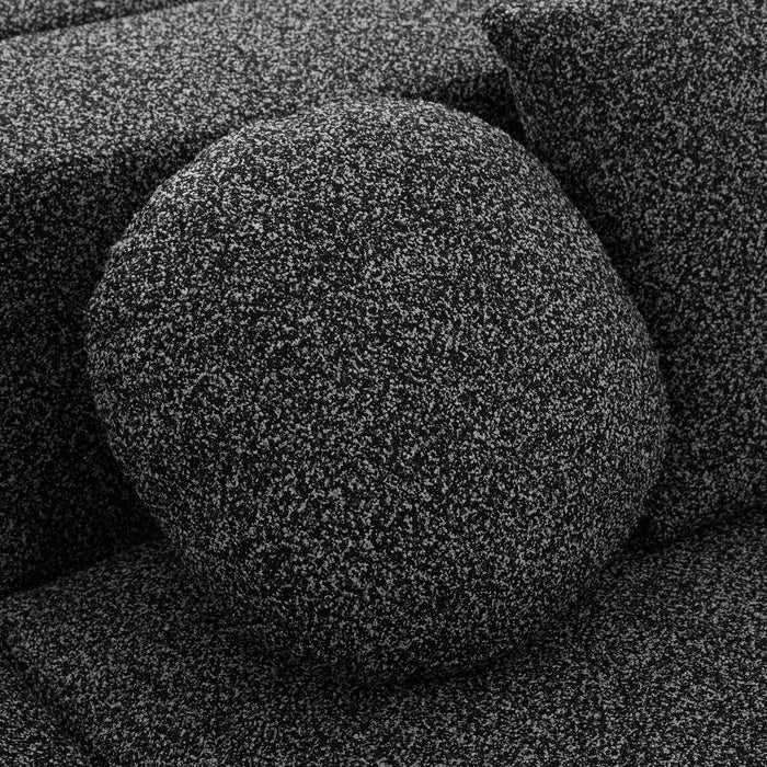 Boneless - Couch Modular Sectional Sofa With Deep Seating And Curved Design