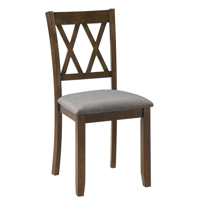 Modern Dining Set With Upholstered Chairs