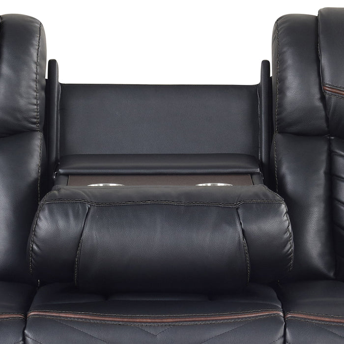 Challenger - LED Power Recliner Sofa