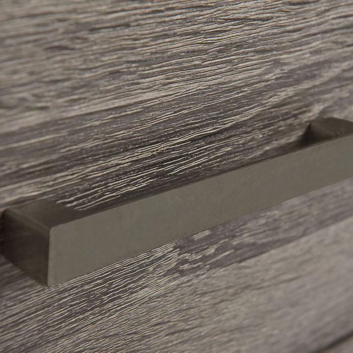 Funston - 4 Piece Queen Bedroom Set With Upholstered Headboard - Oak