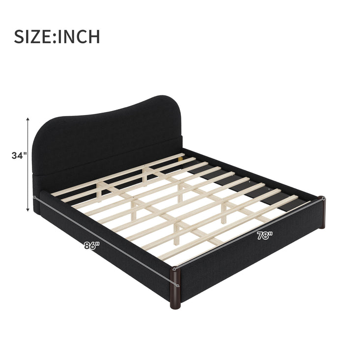 Comfort Upholstered Platform Bed