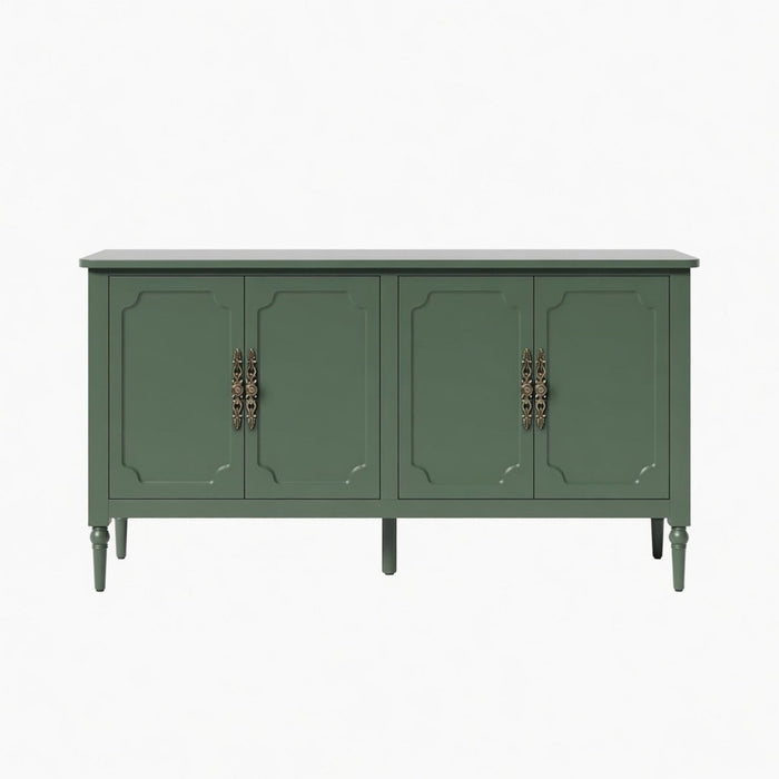 Vintage Buffet Cabinet With Adjustable Shelves
