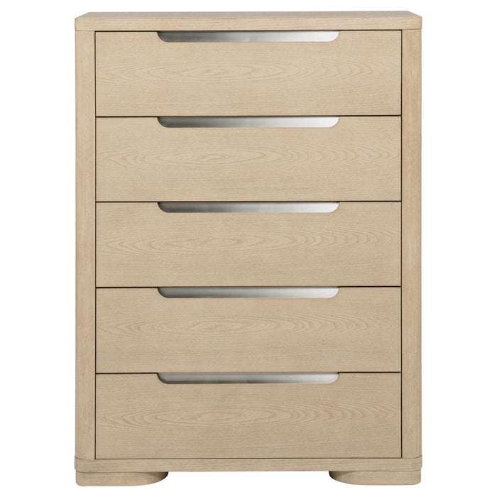Mirador - 5 Drawer Bedroom Chest - Natural