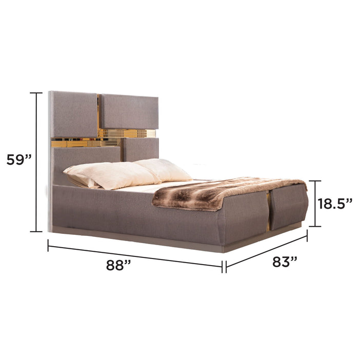 Lorenzo - Tufted Upholstered Bed