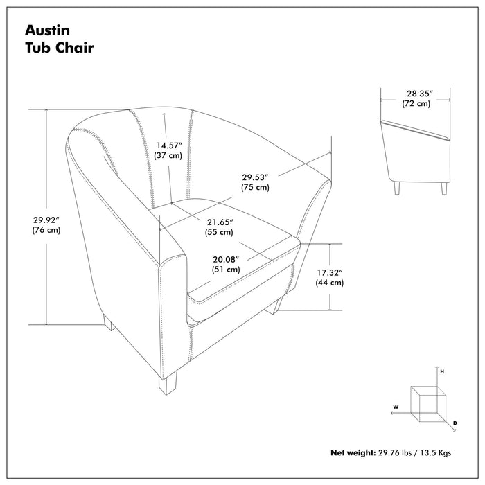 Austin - Transitional Tub Chair