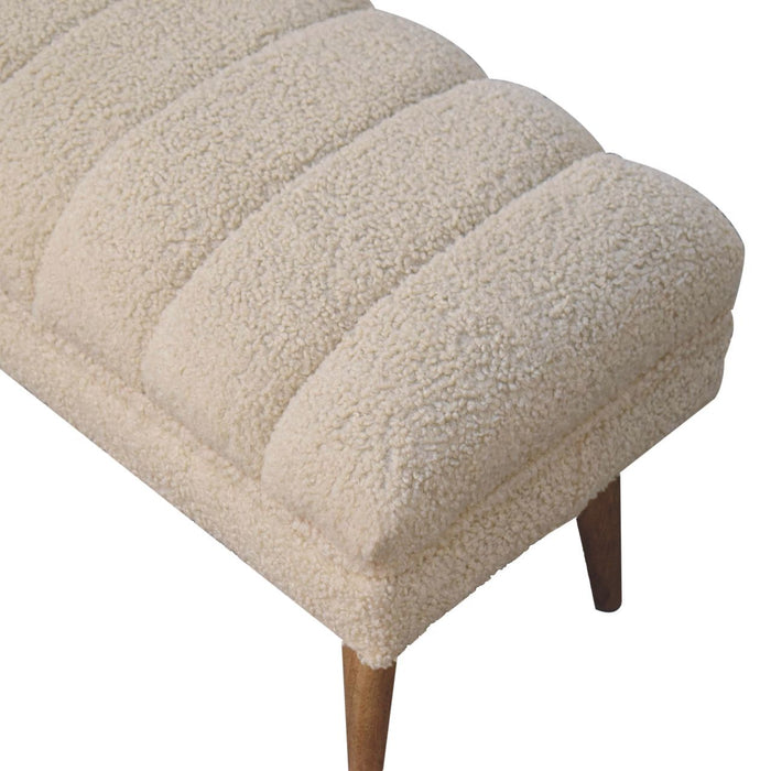 Puffer Bench - Beige