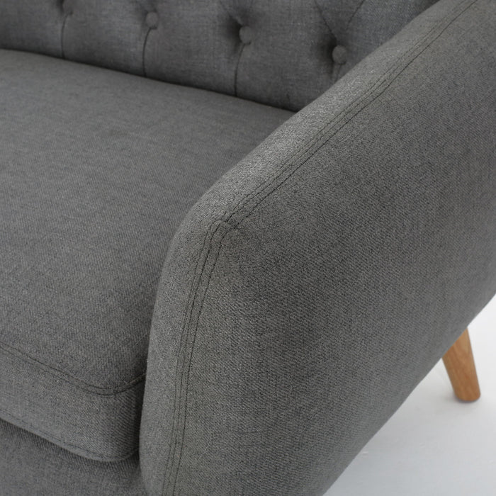 Mid - Century Tufted Loveseat