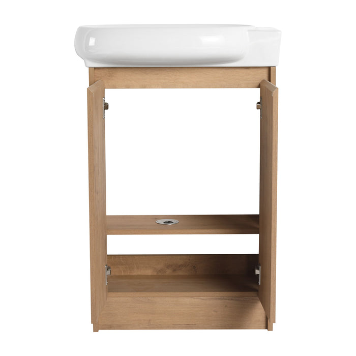 Freestanding Bathroom Vanity & Sink, Soft Close Doors