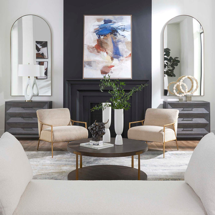 Palisade - Round Wood Coffee Table