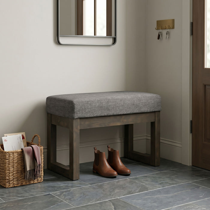 Milltown - Upholstered Ottoman Bench