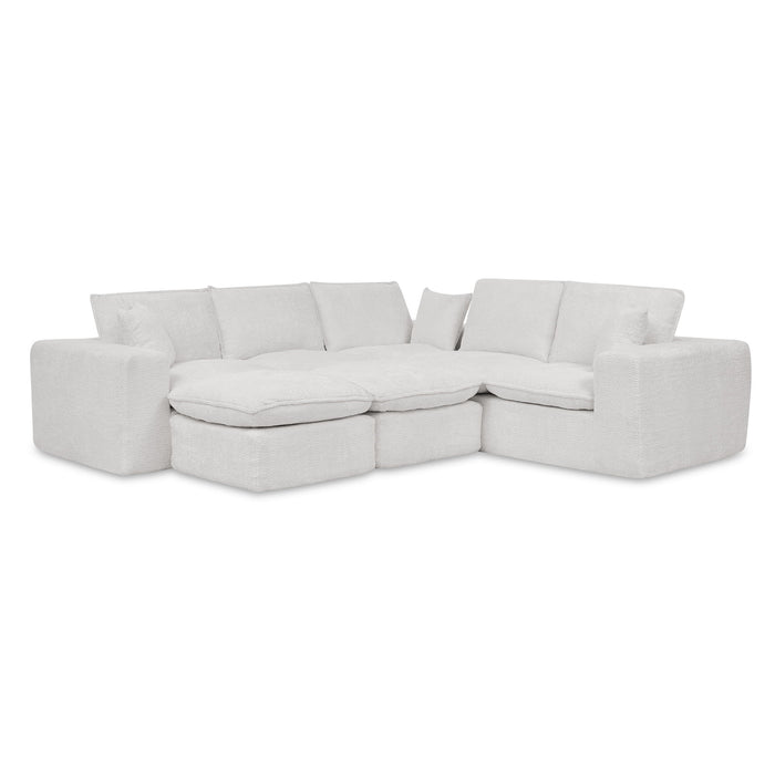 Sectional Sofa With Moveable Ottoman