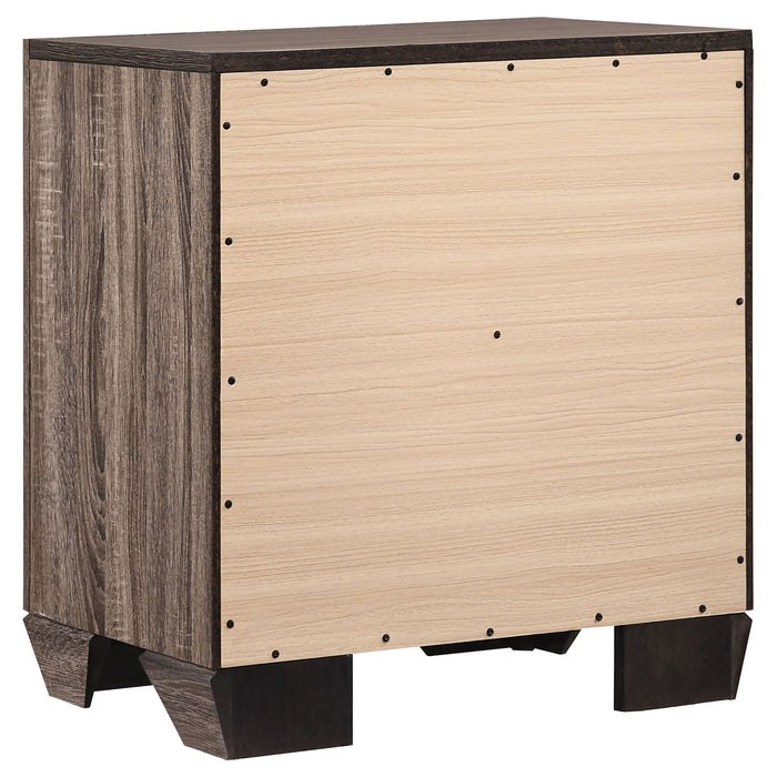 Tomasina - 2 Drawer Rectangular Nightstand - Taupe