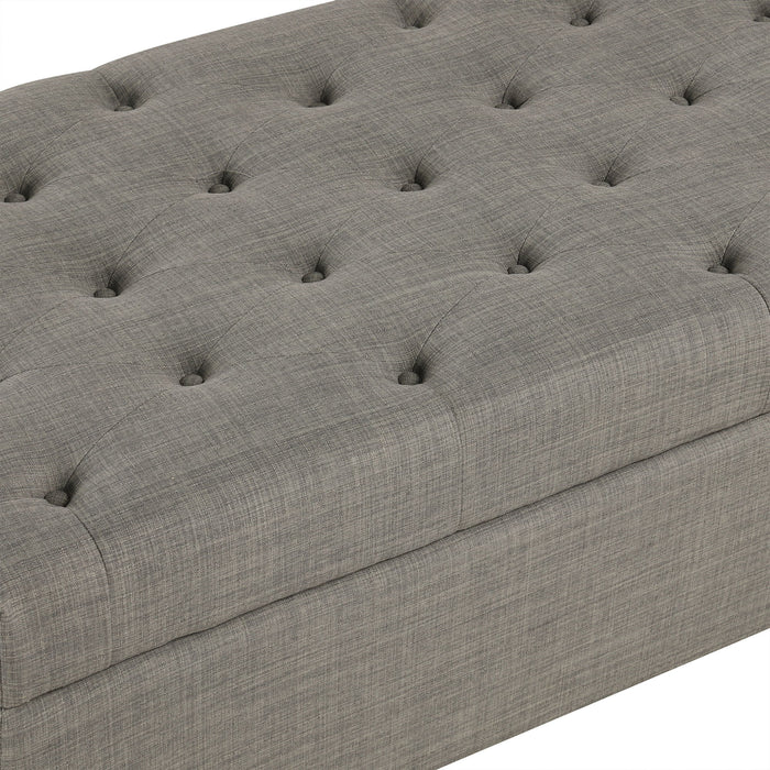 Convertible Folding Sofa Bed Ottoman With Memory Mattress And Tufted Design