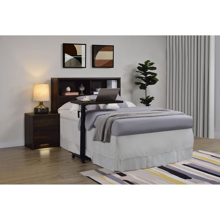Geary - Bookcase Headboard With Open Cubbies