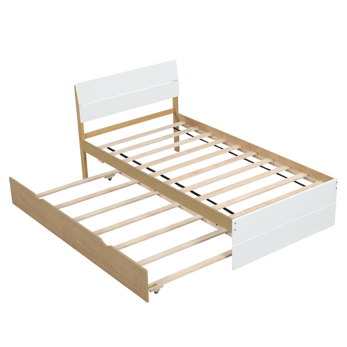 Modern Bed Frame With Headboard And Footboard