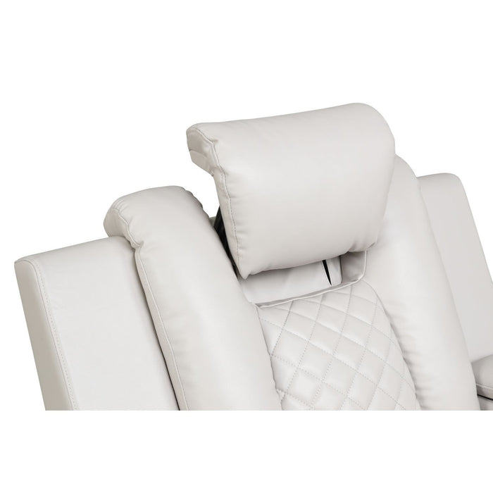 Benz - LED & Power Recliner Chair With Adjustable Headrest