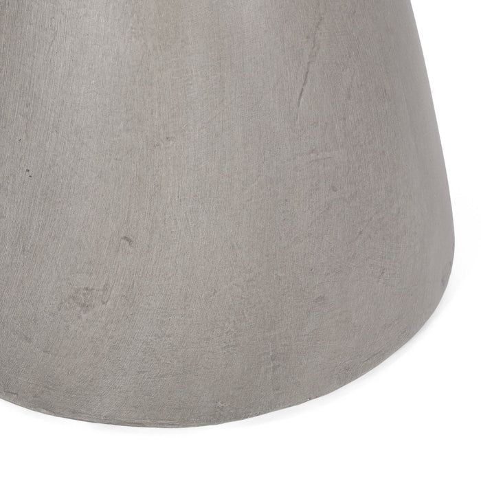 Outdoor / Indoor Lightweight Concrete Side Table