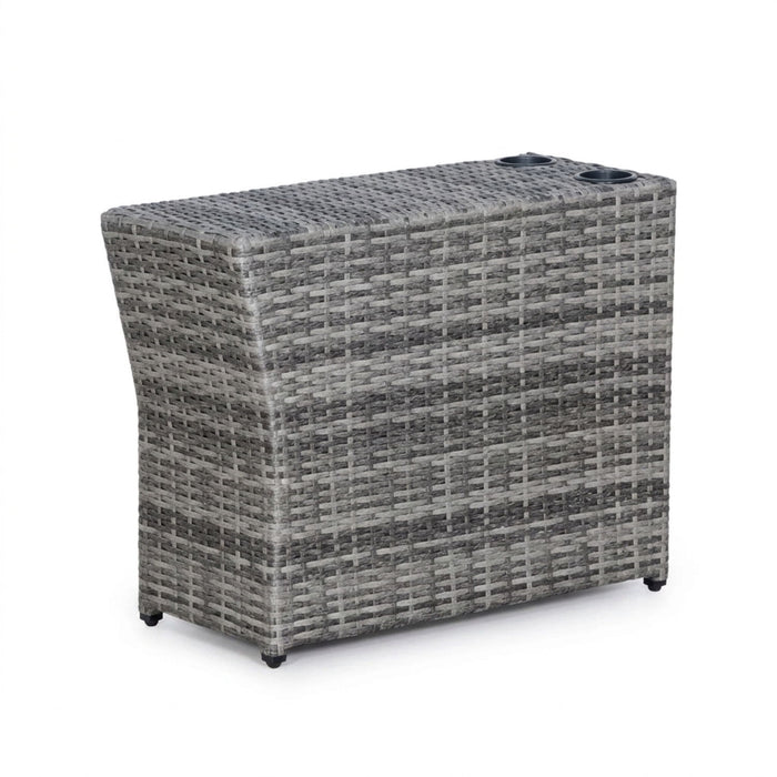 Shick Outdoor Side Table - Gray Mix