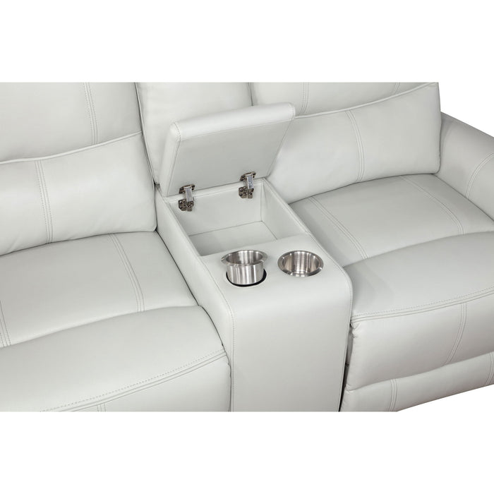 Denson - Power Reclining Loveseat With Console And USB Port