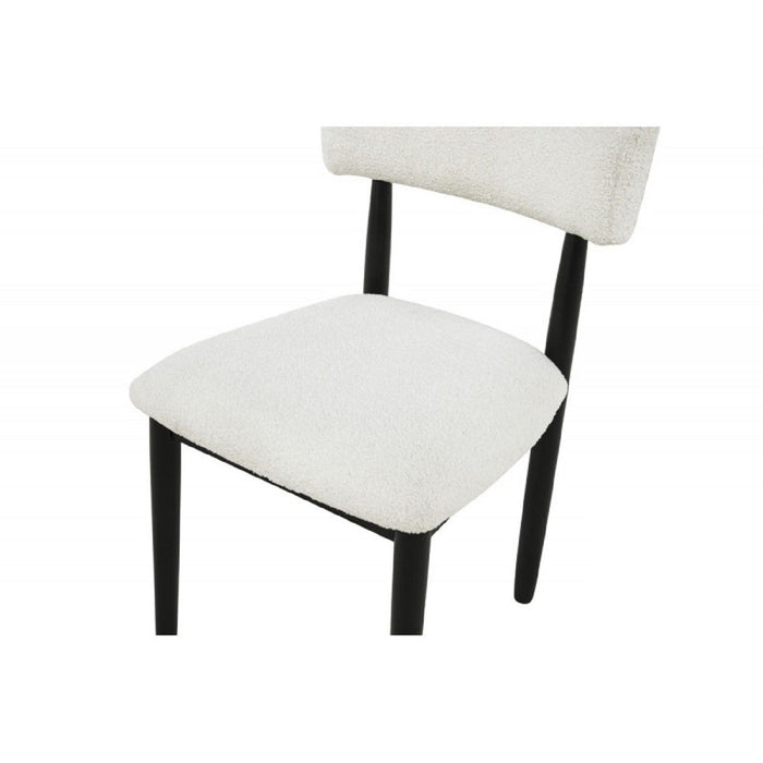 Contemporary Upholstered Dining Chairs (Set of 2)